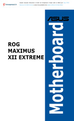 Asus ROG MAXIMUS XII EXTREME Manual