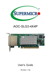 Supermicro AOC-SLG3-4X4P User Manual