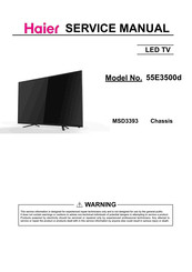 Haier 55E3500d Service Manual