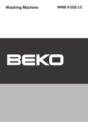 Beko WMB 81252 LC Manual
