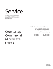 Amana P1330209M Service Manual