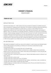 ADS TR4650A Owner's Manual