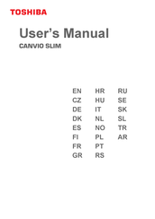 Toshiba HDTD310ES3DA User Manual