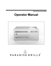 PARADISE GRILLS WD-42 Operator's Manual