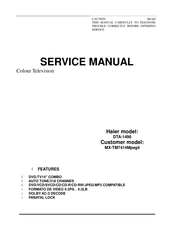 Haier MX-TM7414Mpeg4 Service Manual