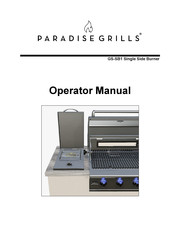 PARADISE GRILLS GS-SB1 Operator's Manual
