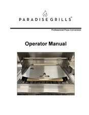 PARADISE GRILLS Professional Pizza Conversion Operator's Manual