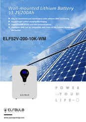 ELFBULB ELF52V-100-5.12K-WM User Manual