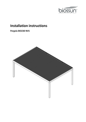 biossun BIO230 NVS Installation Instructions Manual