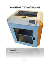 Omni3D Omni500 LITE User Manual