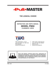 Dover TWG PullMaster PM50 Instruction Manual