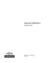 Fujitsu Oracle M10-1 Installation Manual