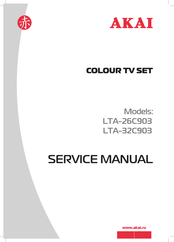 Akai LTA-26C903 Service Manual
