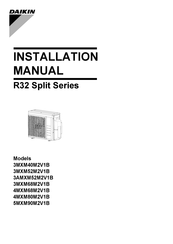 Daikin 4MXM68M2V1B Installation Manual