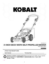Kobalt KMP 2180B-06 Manual