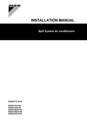 Daikin RZQSG71L3V1B Installation Manual