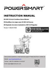 Power smart DB2805RB Instruction Manual