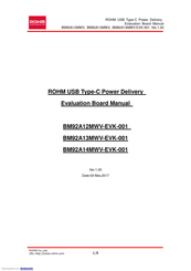 Rohm BM92A14MWV-EVK-001 Manual
