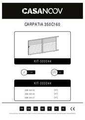Casanoov CARPATIA 350C160 Instruction Manual