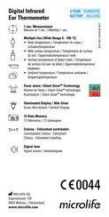 Microlife IR1DE1-1 Instruction Manual
