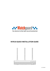 Watchguard NVR335 Quick Installation Manual