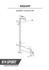 K-Sport KSSL017 Assembly Instruction Manual