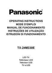 Panasonic TX-24M330E Operating Instructions Manual