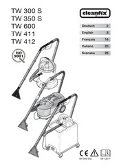 Cleanfix TW 600 Manual