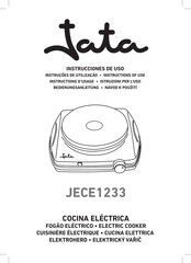 Jata JECE1233 Instructions For Use Manual