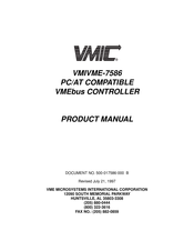 VMIC VMIVME-7586 Product Manual