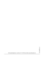 DeLonghi EMF2.BK Instructions For Use Manual