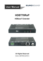 Eurosound HDBT70RxP User Manual