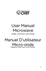 Commercial CHEF CHM770SS6C User Manual