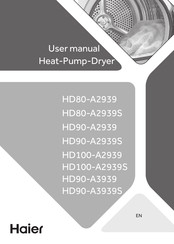 Haier HD80-A2939 User Manual