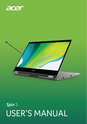 Acer Spin 3 User Manual