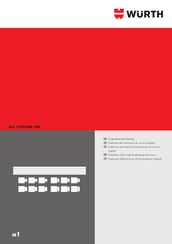 Würth 1952 004 420 Translation Of The Original Operating Instructions