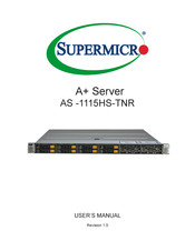 Supermicro AS-1115HS-TNR User Manual