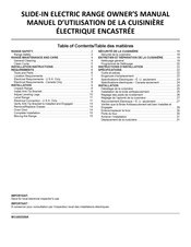 Jenn-Air JES1450ML Owner's Manual