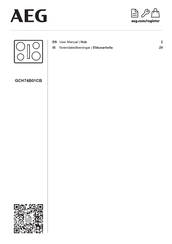 AEG GCH74B01CB User Manual
