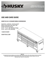 Husky HOTC8422BB1M Use And Care Manual