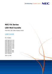 NEC LED-FA015i2-137 User Manual