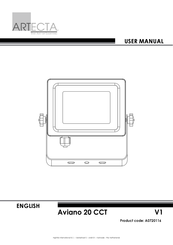 Artecta Aviano 20 CCT V1 User Manual