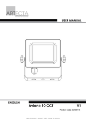 Artecta Aviano 10 CCT V1 User Manual