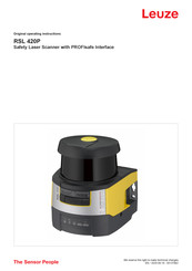 Leuze RSL 455P Original Operating Instructions