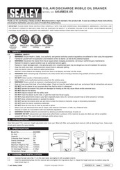 Sealey AK458DX.V5 Manual