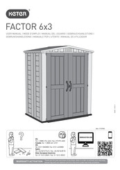 Keter FACTOR 17197903 User Manual