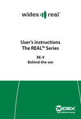 Widex REAL Series User Instructions