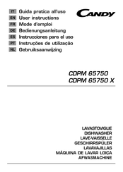 Candy CDPM 65750 User Instructions