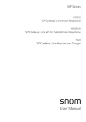 Snom HD351W User Manual