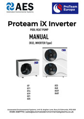 AES Proteam iX33T Manual